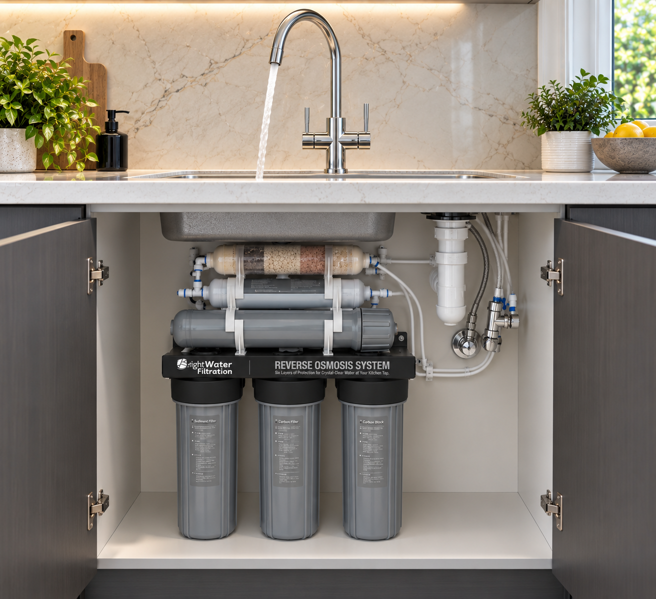 Under Sink 6 Stage Filter System